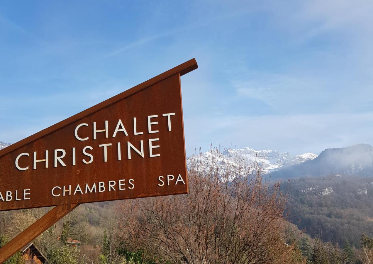 Chalet Christine Talloires Buitenkant foto